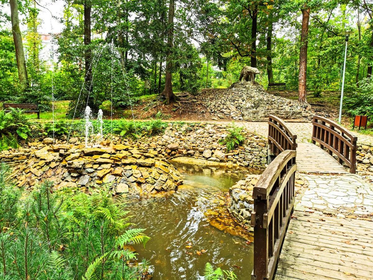 Apartament Z Widokiem Na Park Polanica-Zdroj Dış mekan fotoğraf